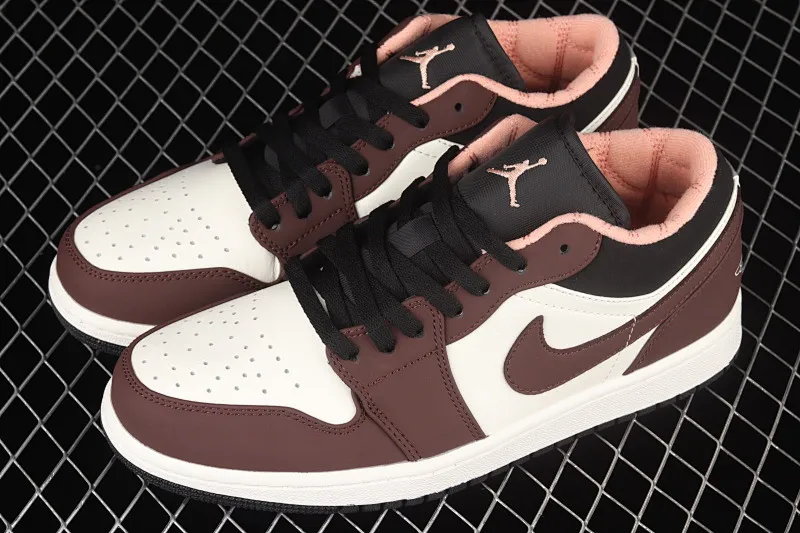 All categories Air Jordan Jordan series basketball shoes Air Jordan 1 Low Air Jordan 1 Low AJ1 Joe 1 white brown low-top cultural and leisure sports sneakers DC6991-200